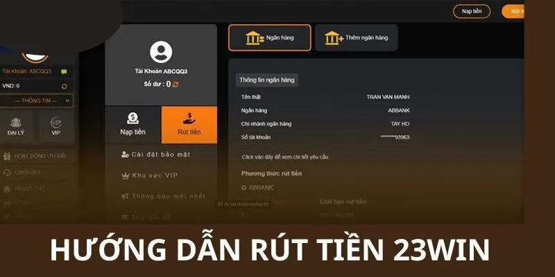 Cách nhận thưởng bằng ngân hàng cho newbie